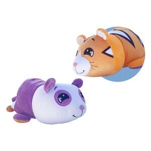 Flip a Zoo Mushmillows Momo Panda to Teller Tiger 15", NWT Gift
